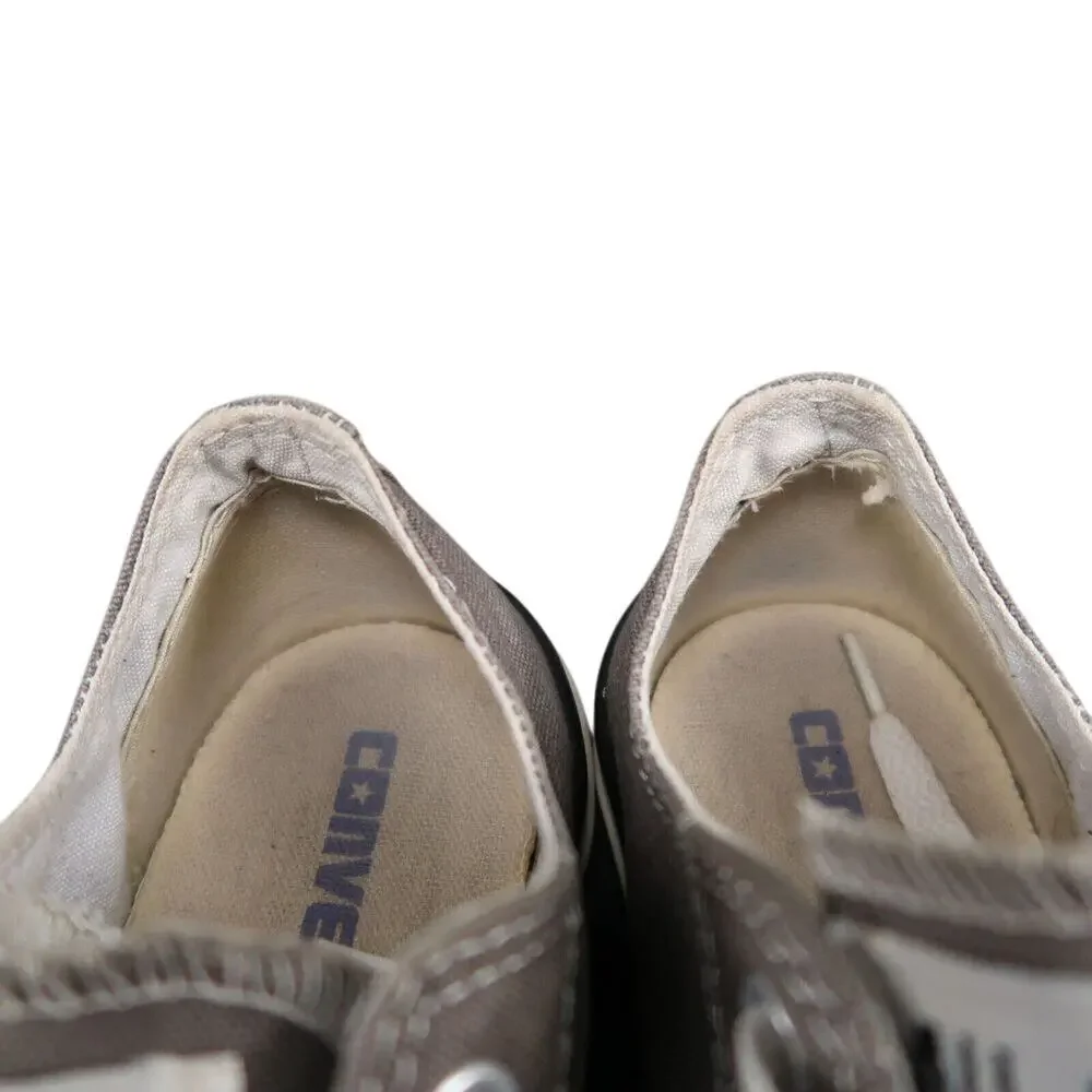 Converse Shoes Womens 6 Sneaker Chuck Taylor All Star Casual Canvas Grey Trainer